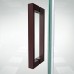 DreamLine Elegance-LS 31-33 in. W x 72 in. H Frameless Pivot Shower Door in Oil Rubbed Bronze - SHDR-4327060-06 - B07H6SNMNH